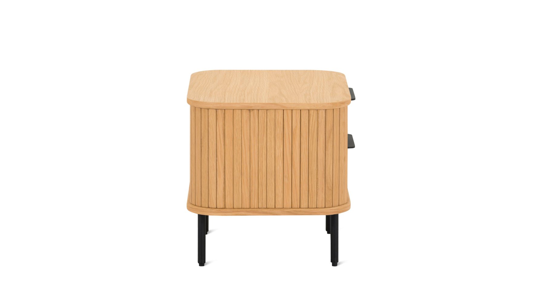 Table de chevet Easy Edge, chêne blanc