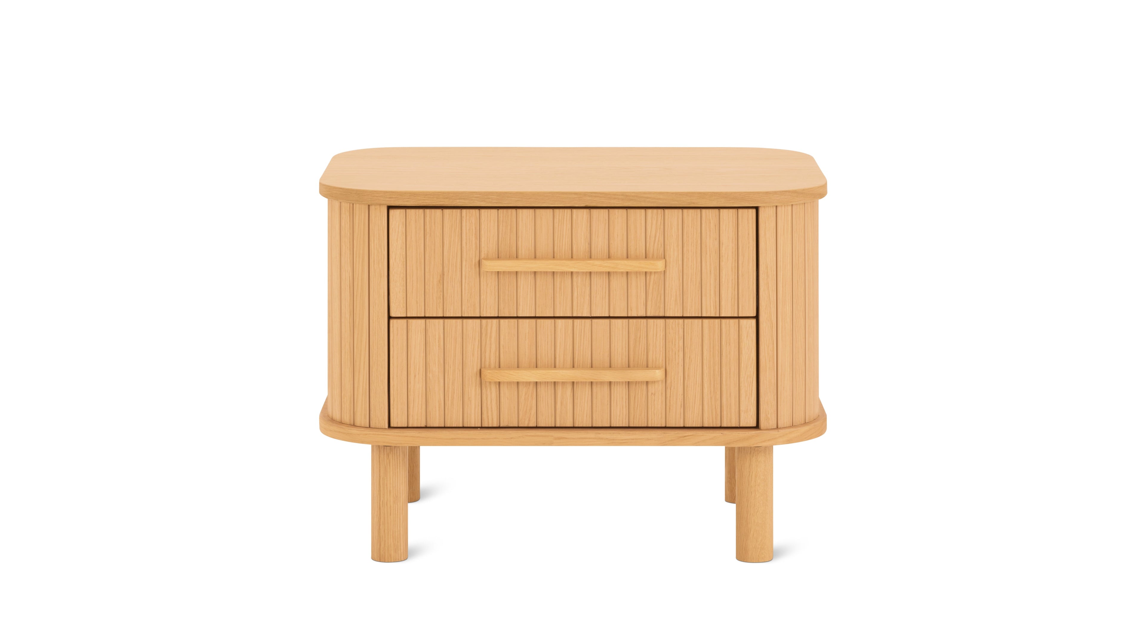 Table de chevet Easy Edge, tout en bois, chêne blanc