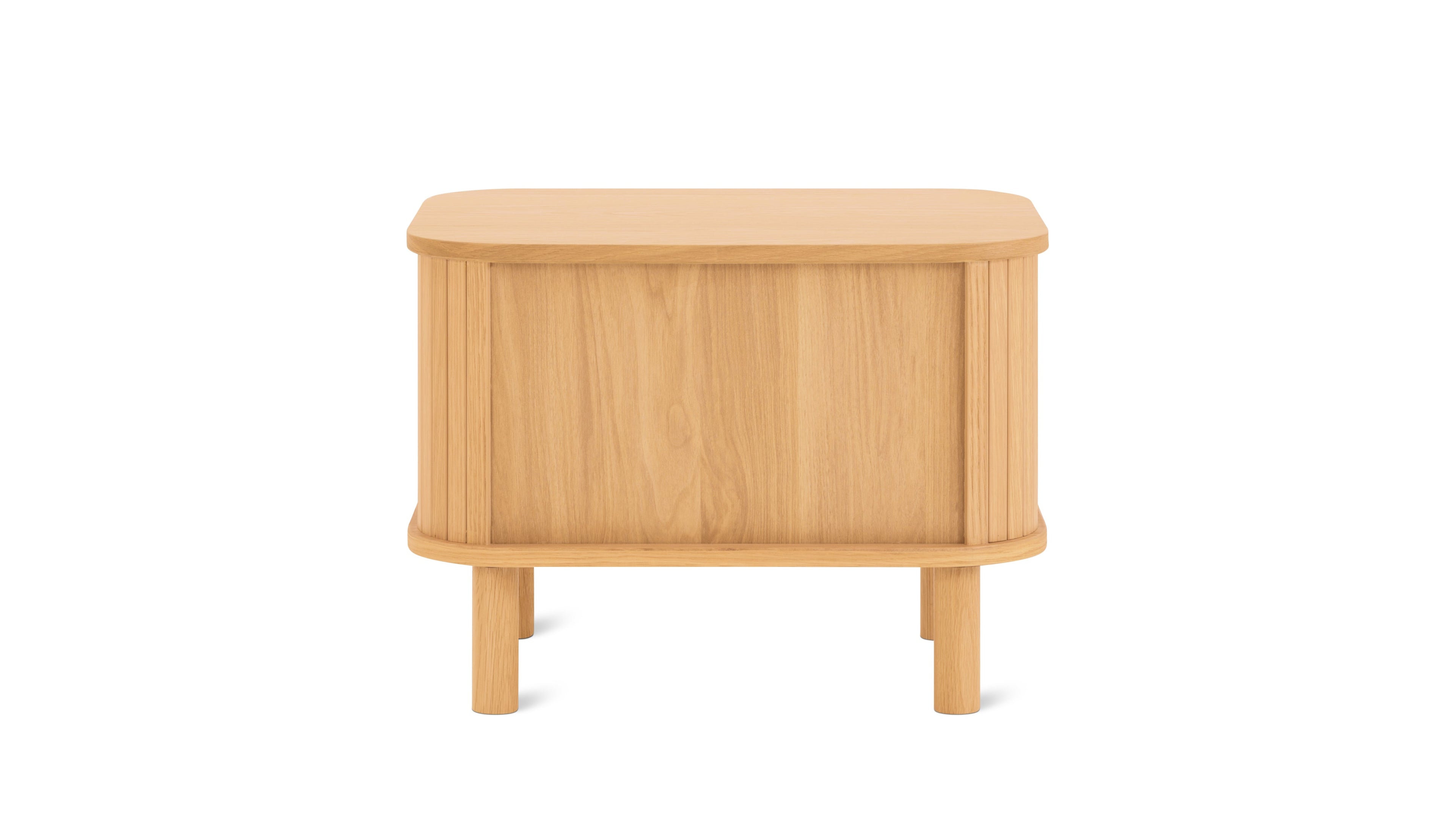 Table de chevet Easy Edge, tout en bois, chêne blanc