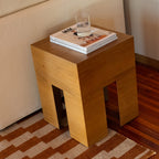 Table d'appoint On The Block, chêne