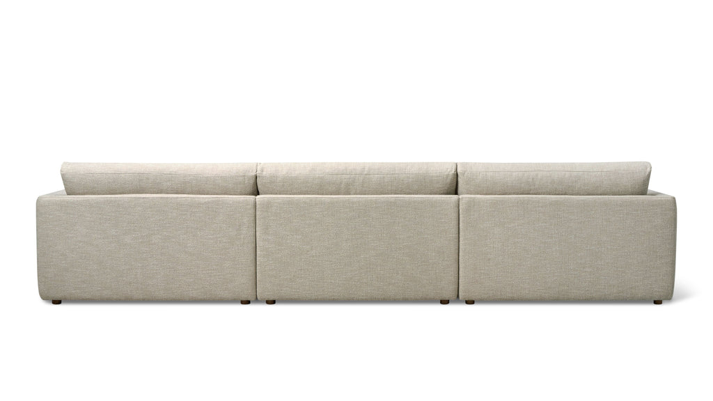 Canapé modulaire 3 pièces Wind Down, lin