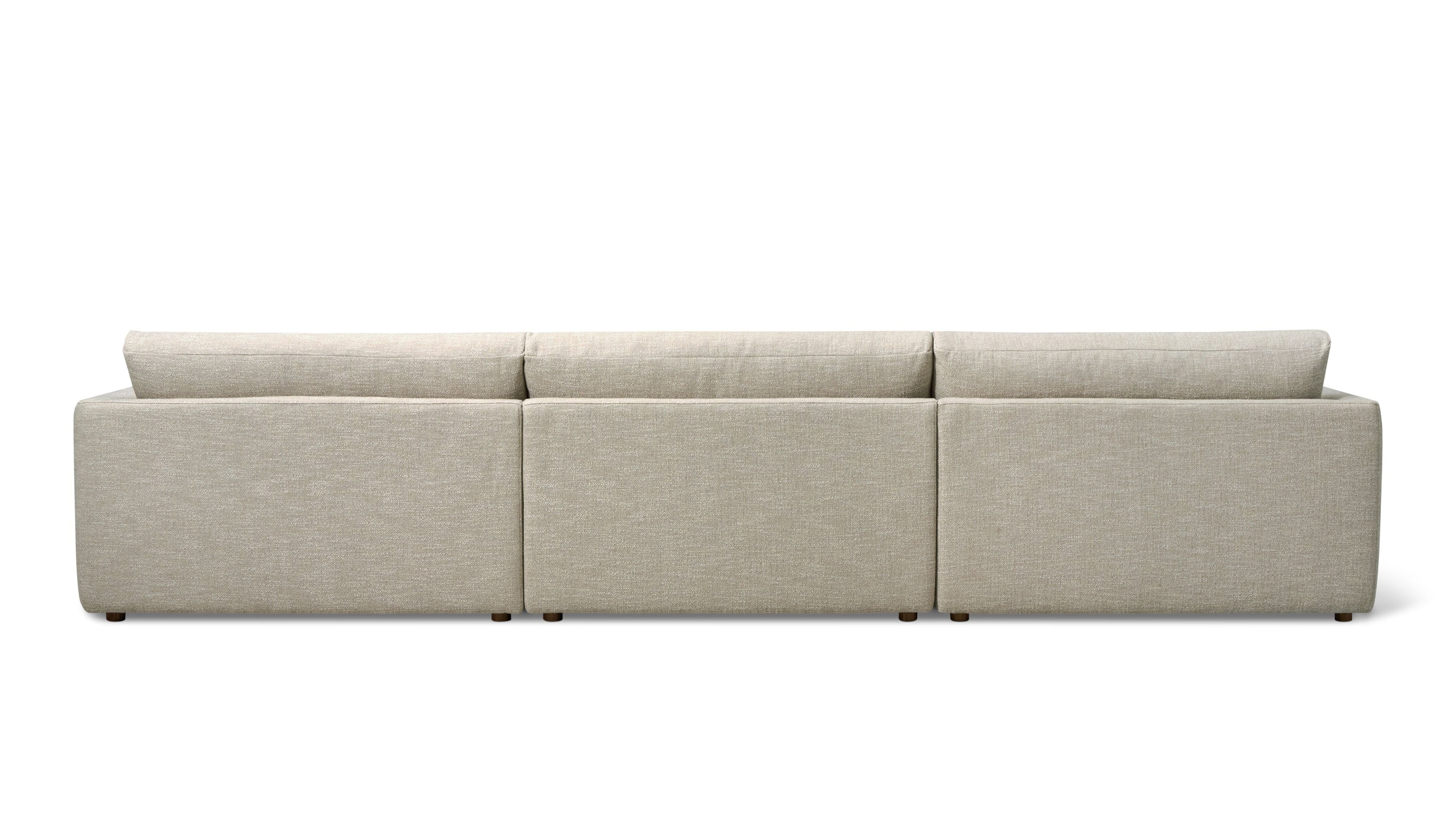 Canapé modulaire 3 pièces Wind Down, lin