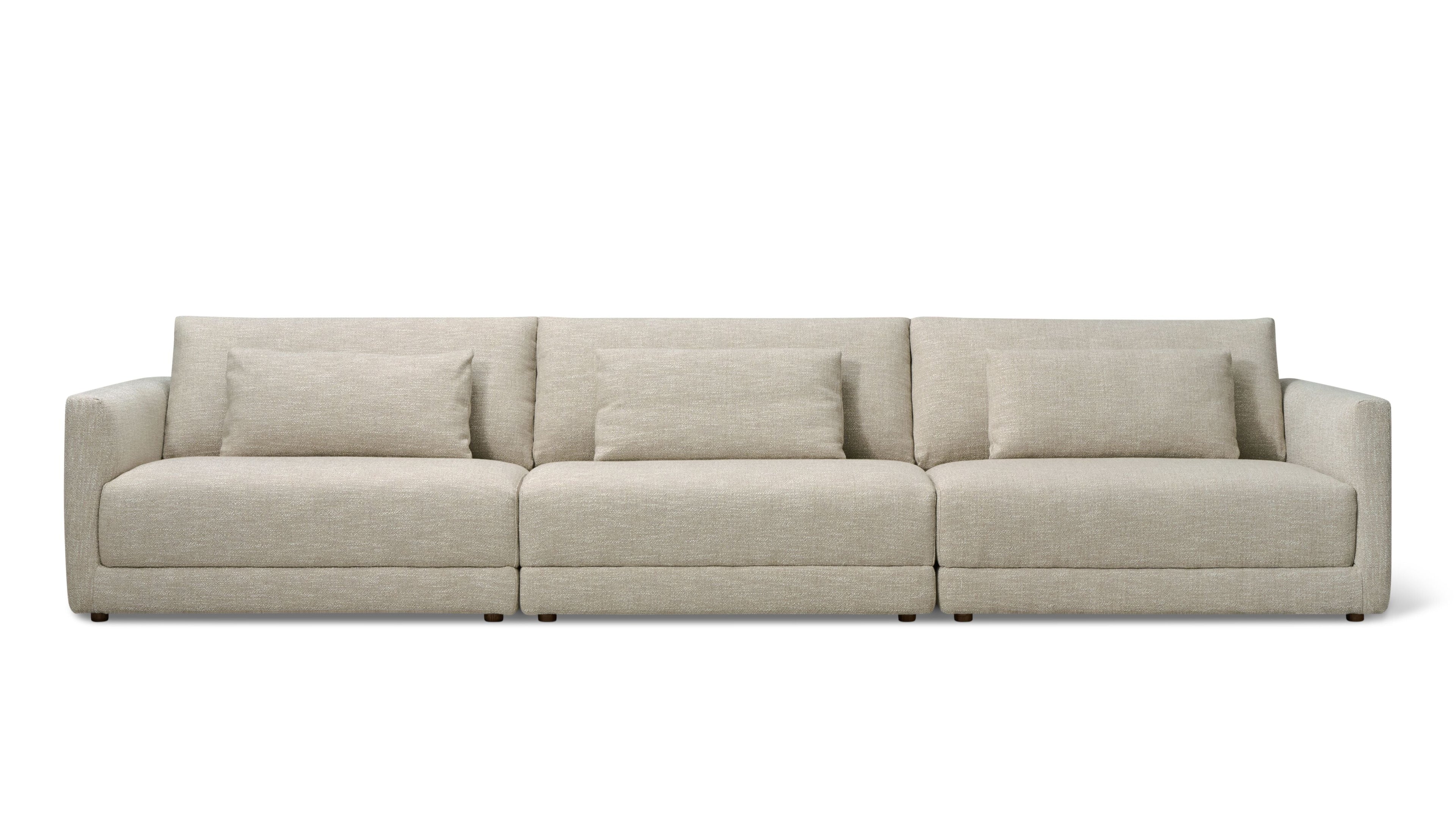 Canapé modulaire 3 pièces Wind Down, lin