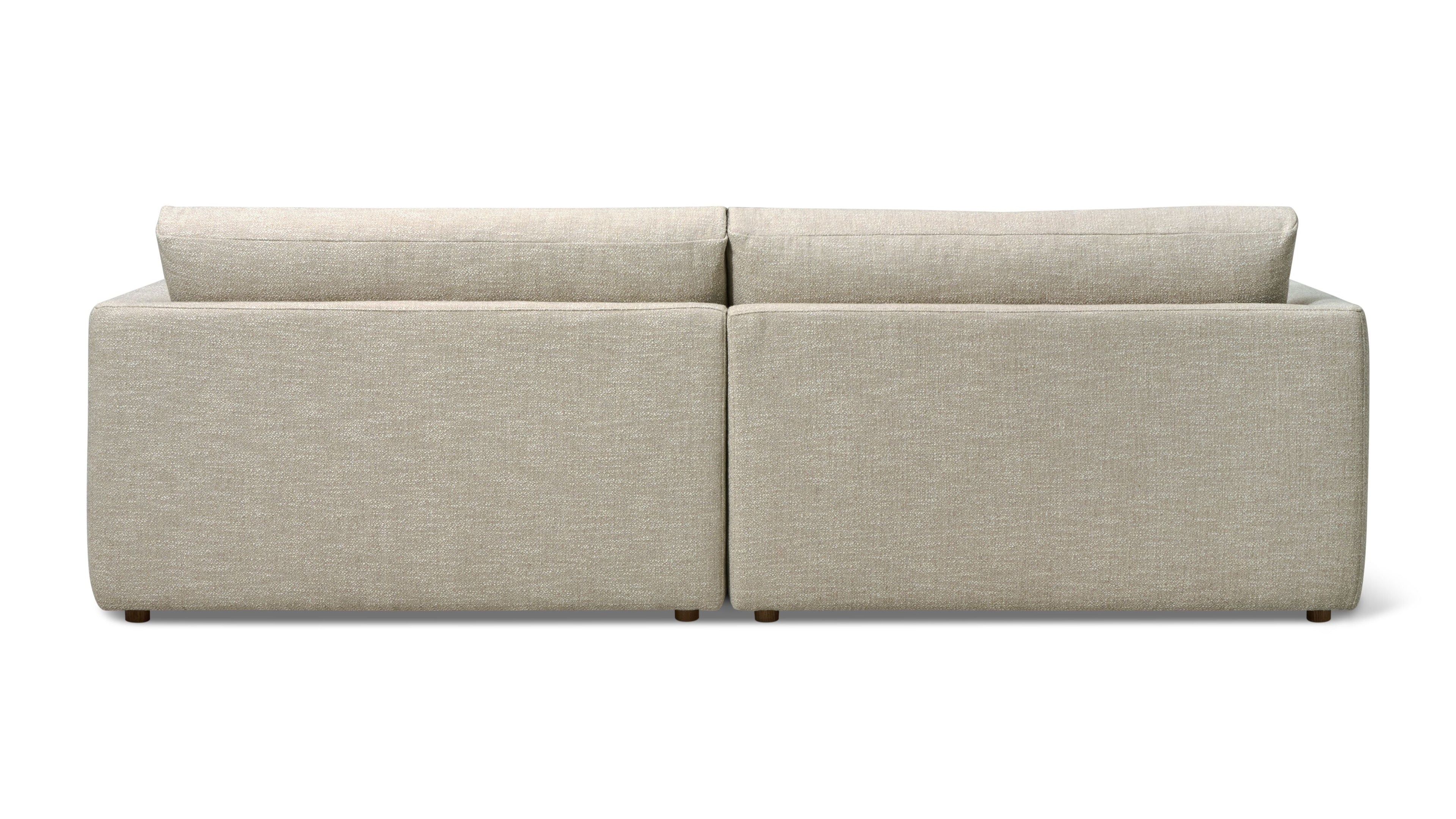 Canapé modulaire 2 pièces Wind Down, lin