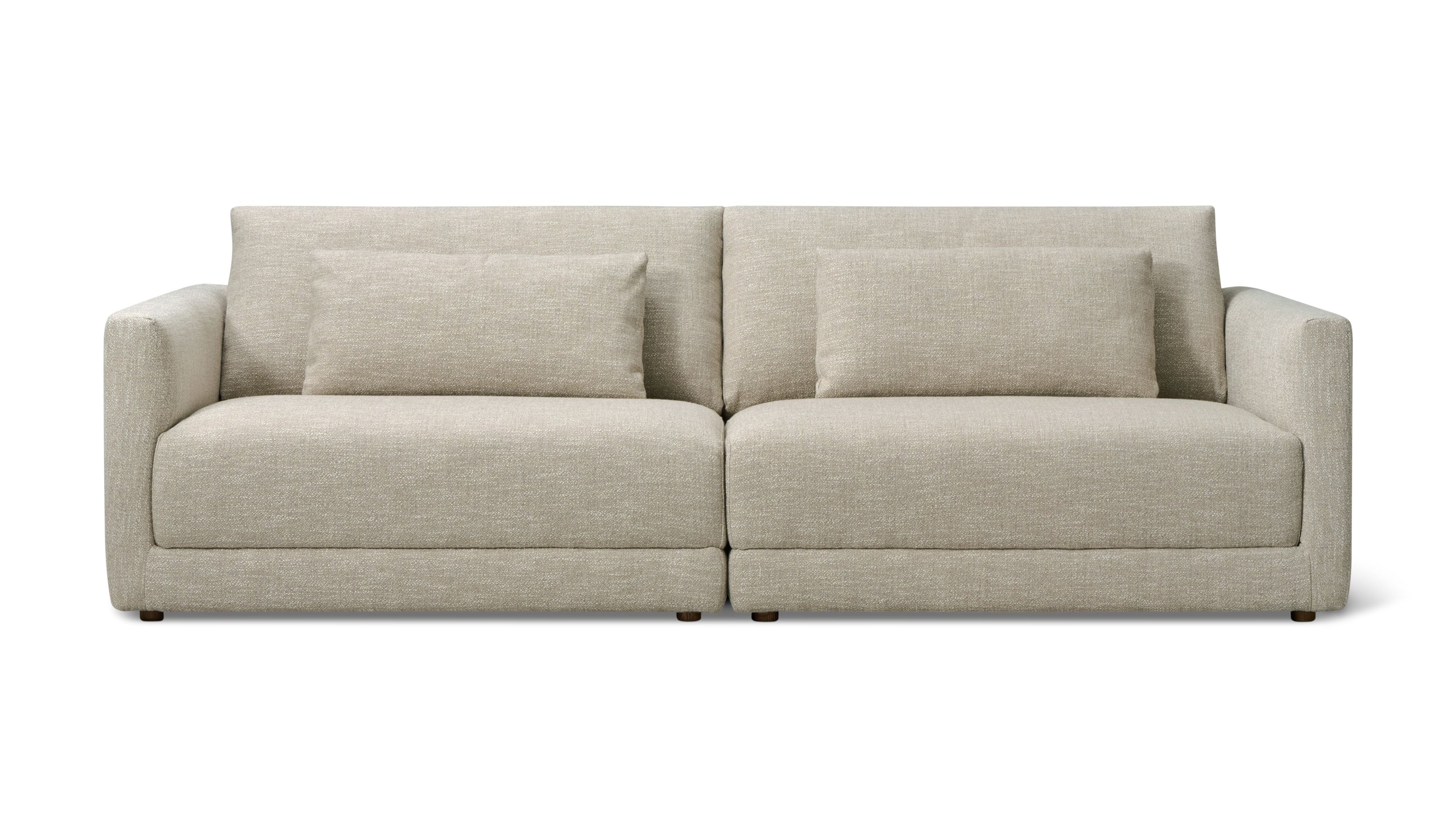 Canapé modulaire 2 pièces Wind Down, lin