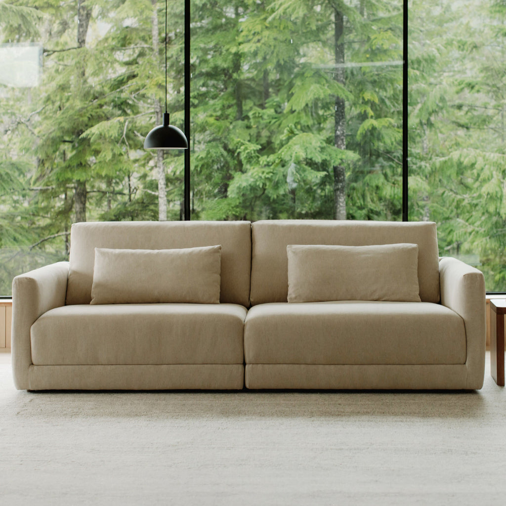 Canapé modulaire 2 pièces Wind Down, plage