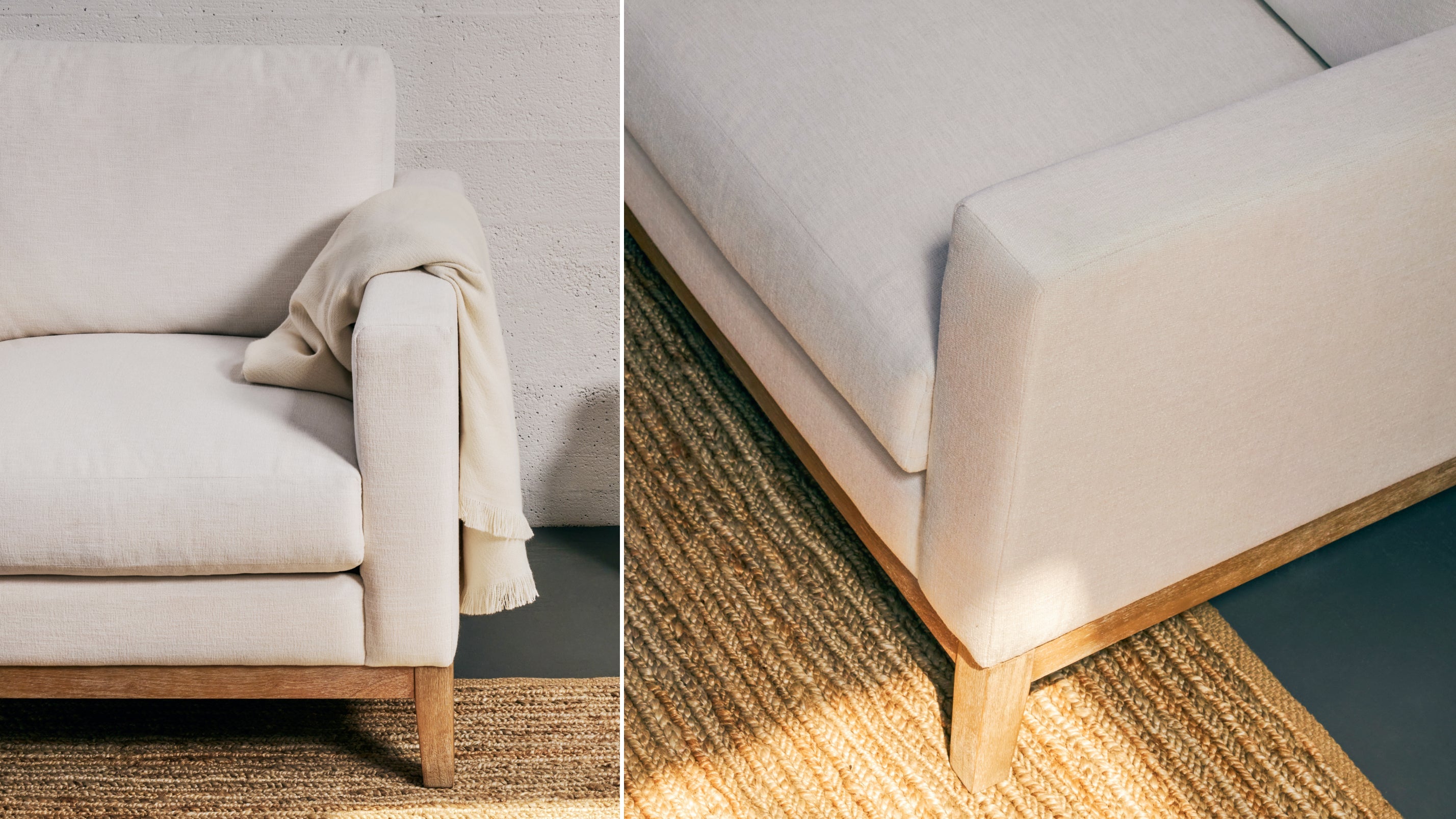 Canapé Any Day, 2 places, couleur sucre