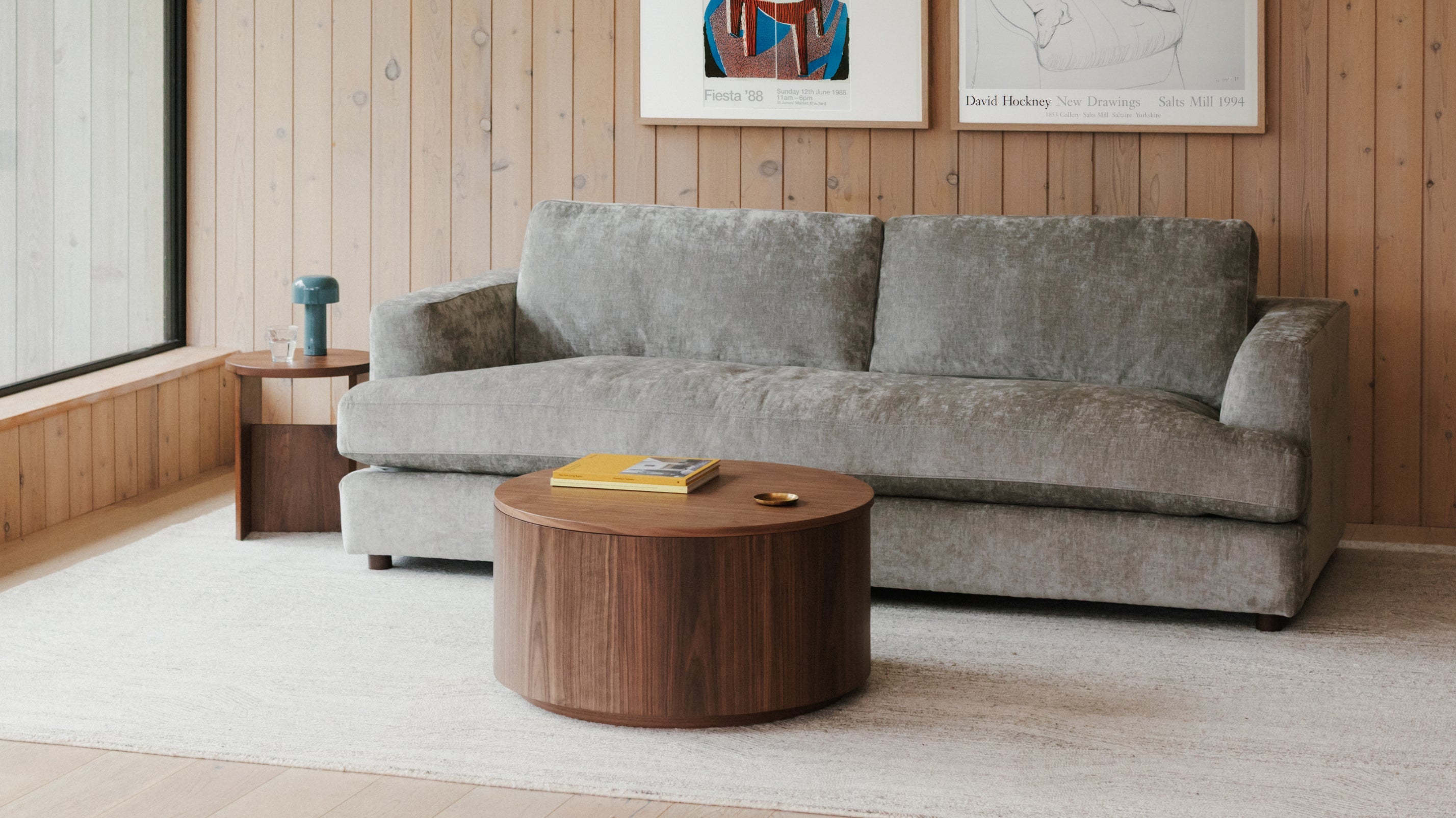 Canapé Good Company 3 places, couleur artichaut