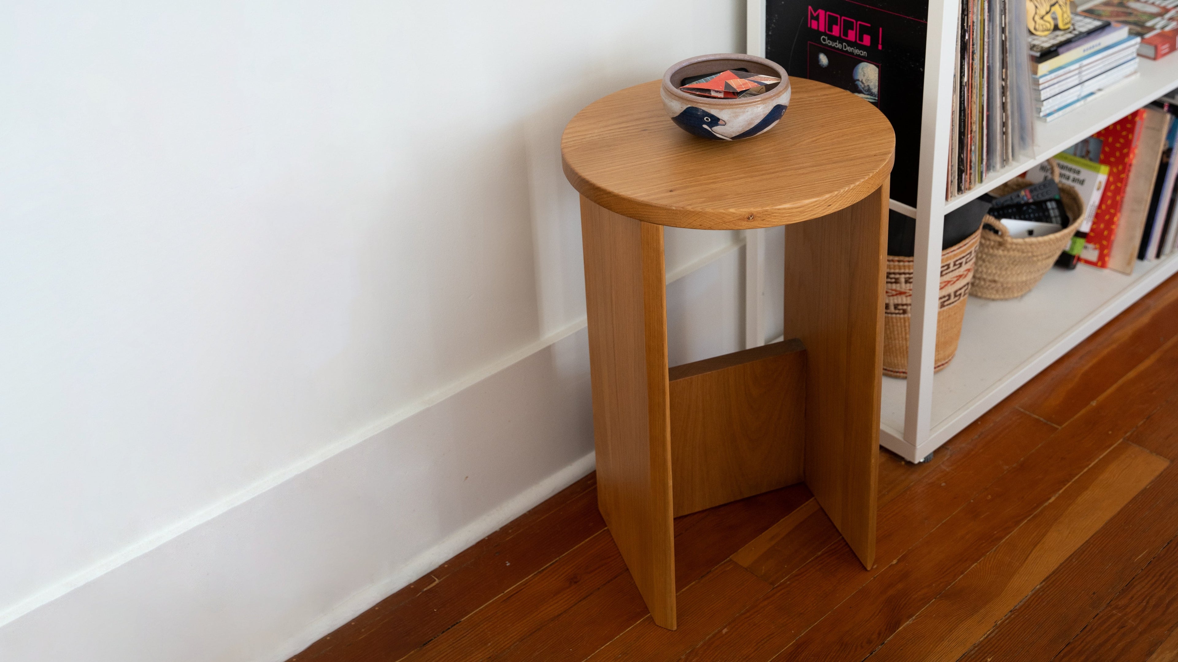 Tabouret de bar, comptoir, chêne