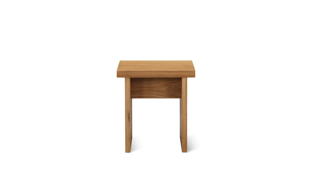 Tabouret rabot, chêne