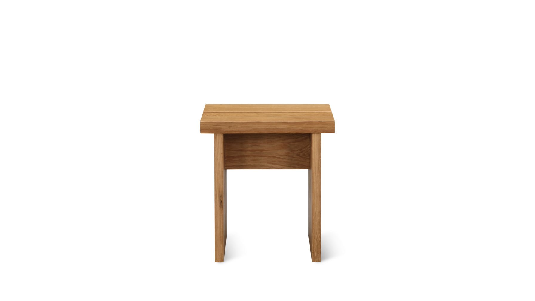 Tabouret rabot, chêne