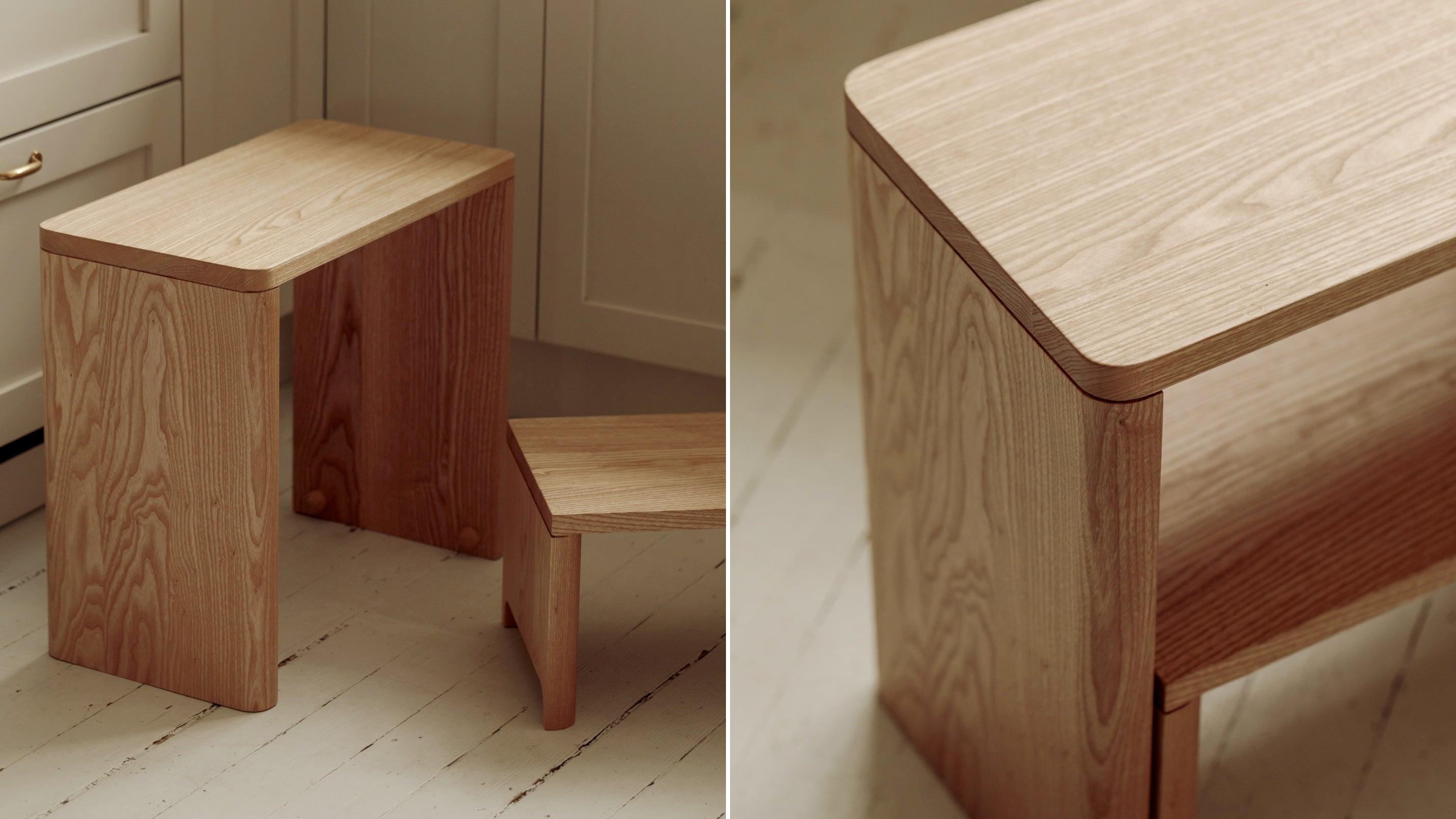 Tabouret Step On Me, frêne