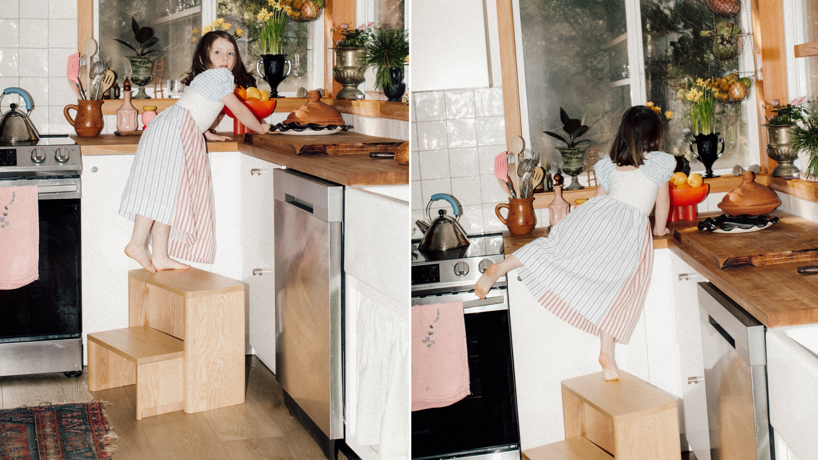 Tabouret Step On Me, frêne