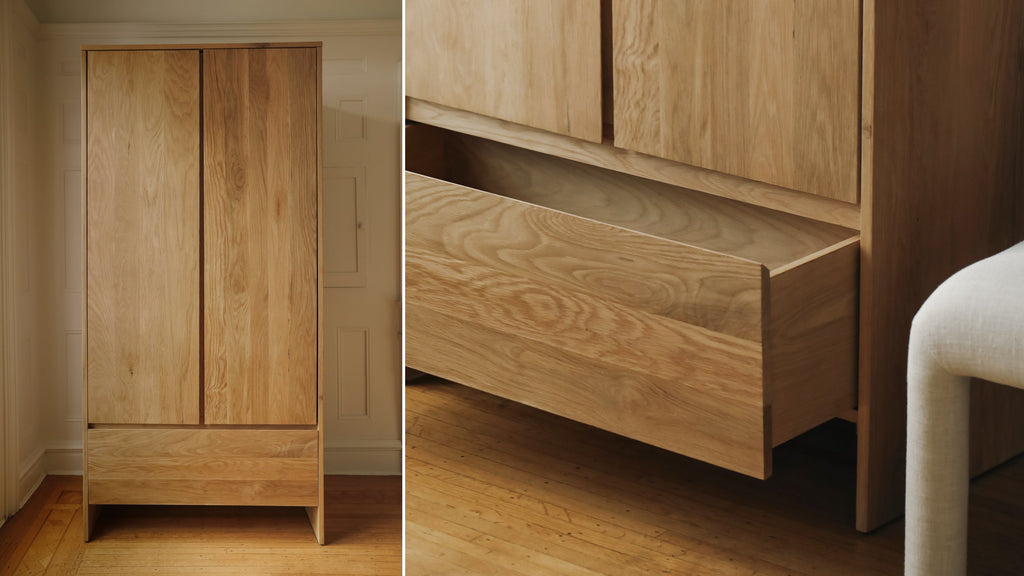 Armoire de tous les jours, chêne