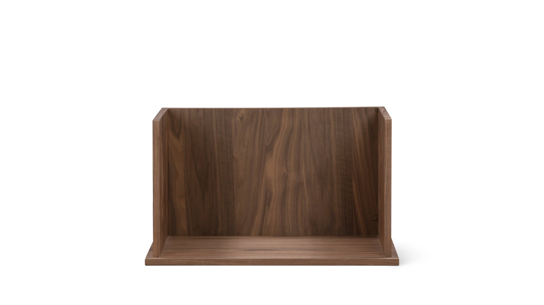 Système de rangement empilable Keep Stacking, ouvert, noyer