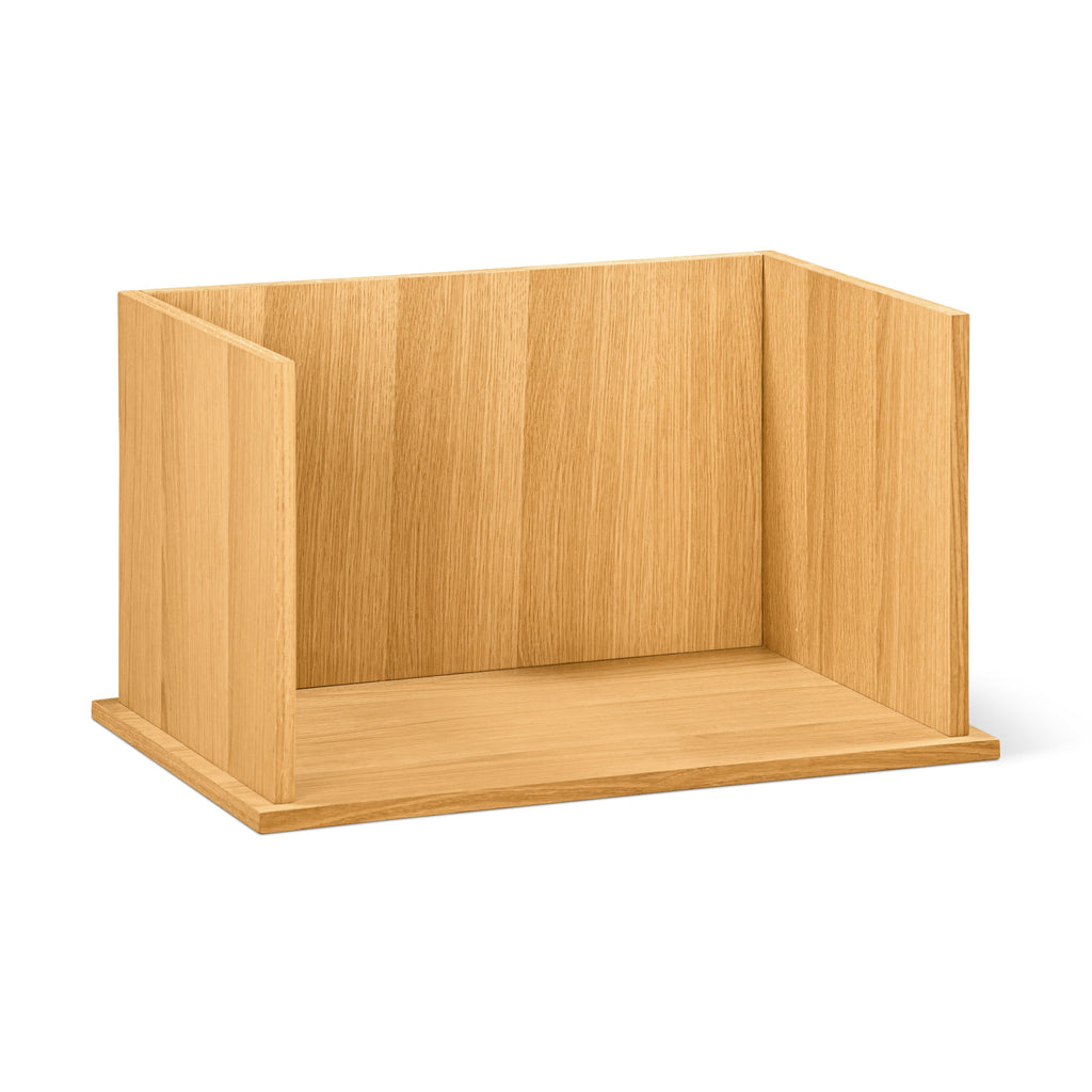 Système de rangement Keep Stacking, ouvert, chêne blanc