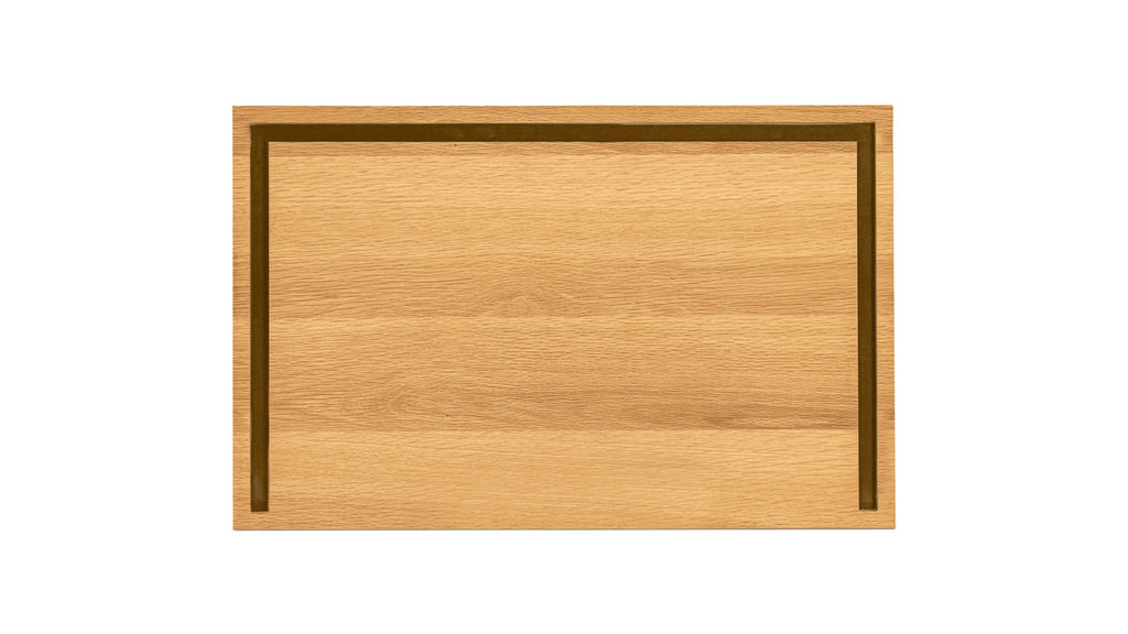 Couvercle empilable, chêne blanc