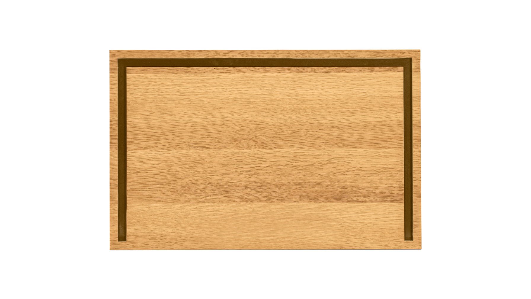 Couvercle empilable, chêne blanc