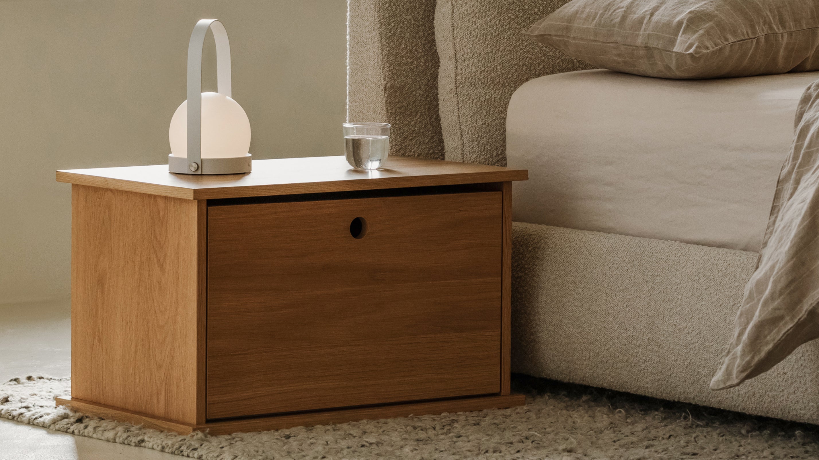 Couvercle empilable, chêne blanc