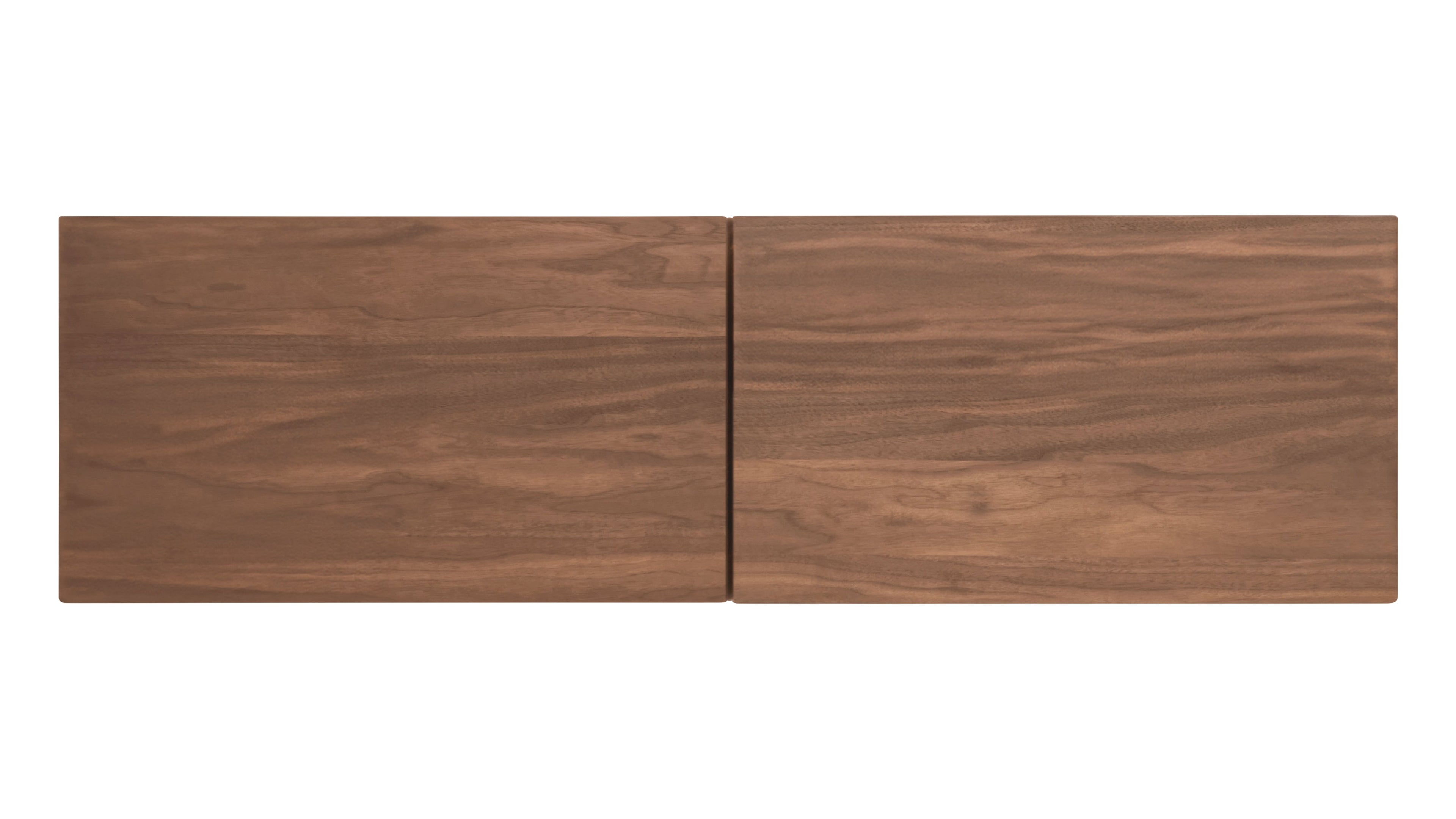 Système de rangement empilable Keep Stacking 4 pièces, ouvert et fermé, noyer