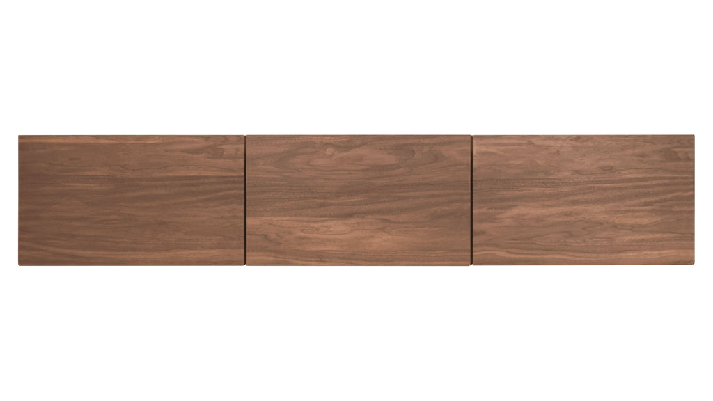 Système de rangement empilable Keep Stacking 6 pièces, ouvert et fermé, noyer