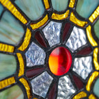 Panneau de vitrail victorien 22 H par River of Goods