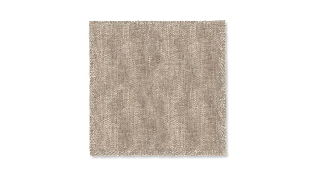 Canapé d'angle modulaire 4 pièces Soft Spot, coloris Noix de cajou