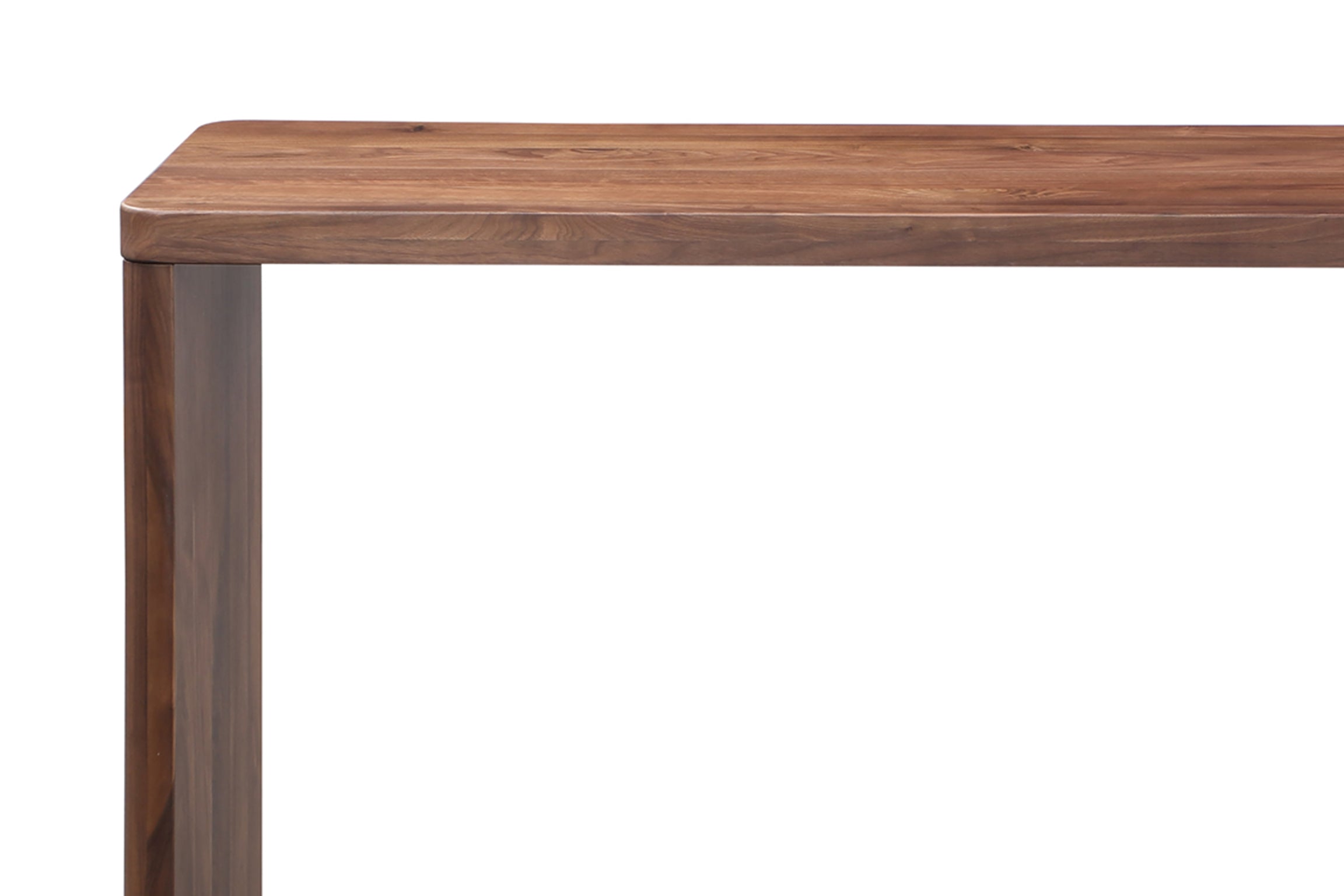 Console Form, grand modèle, noyer américain