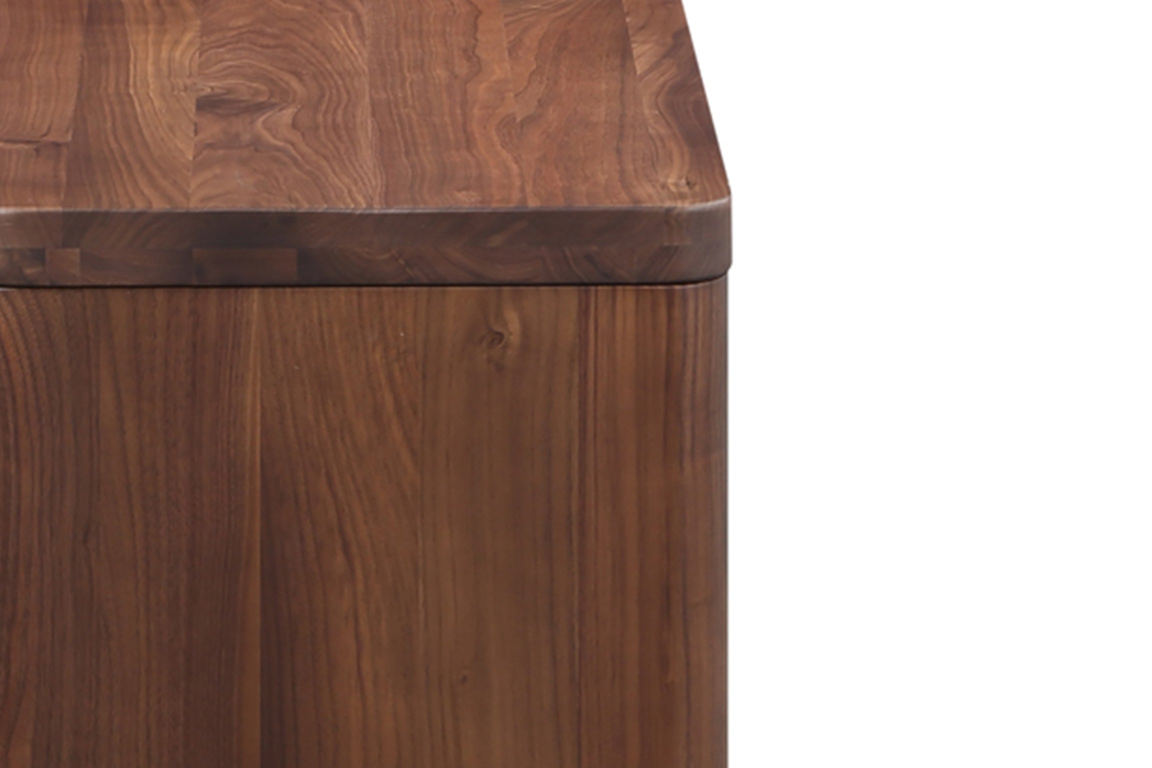 Console Form, grand modèle, noyer américain